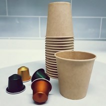 커피데이 크라프트 에코 무인쇄 일회용 종이컵 184ml, 50개입, 1박스