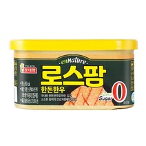 롯데햄 로스팜 엔네이처 한돈한우 통조림, 200g, 24개