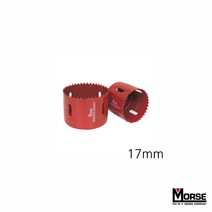 [풀리줄리] 바이메탈 홀쏘 17mm 500원보다약간큰 원형 타공 구멍 모르스 규격