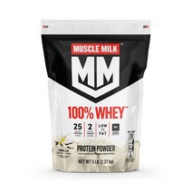 머슬밀크 100% 웨이 프로틴 단백질보충제 (2.27kg), 바닐라, 2.2kg