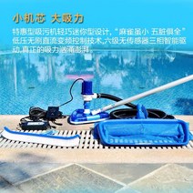 소형 어탕 청소기 스파풀 수중오물흡입기 관개수영장 필요 에어스프레이형, T01-풀코스 1, 1개
