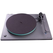 먼지 커버가있는 Rega RP3 턴테이블 Elys2 카트리지 RB303Tonearm 쿨 그레이, 단일모델명/품번