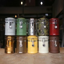 레터박스 라지 원두보관통 260g 밀폐용기 커피세이버 스텐 보관함, 카모플라쥬