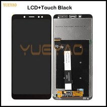 휴대폰액정수리 폰수리 LCD Xiaomi Redmi Note 5 Pro 디스플레이 터치 스크린 디지타이저 교체 부품 용, [01] Black