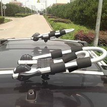 자동차 루프백 루프 캐리어 박스 접이식 - 랙 헤비 듀티 건설 카약 서핑 보드 용 탑, 없음