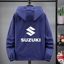 오토바이 형광 바람막이 라이더 자켓 스즈키 혼다 야마하 여름 빅사이즈, 오렌지 스즈키 525 얇고 편안함