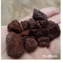화산사 화산석 송이석 20kg(흑색)옥상녹화 화분 멀칭 분갈이 조경멀칭 정원멀칭 옥상멀칭, 블랙, 10-20mm(20kg)