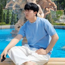 디센도 남자 여름 반팔 니트