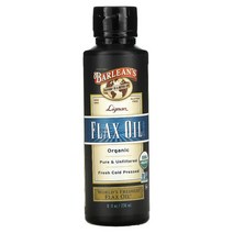 Barlean's Organic Lignan Flax Oil Supplement 8 fl oz (236 ml)