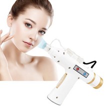 여행용 미니 휴대용 핸드휴대용 3 in 1 LED 콜드 핫 해머 최고의 나노 크리스탈 니들 프리 메조건 건, 02 EU Plug