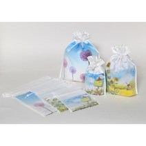 비닐복주머니파우치 휴대용파우치 여행용 생활방수 (5매)