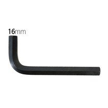 에이트 L육각렌치 규격 16mm (흑색), 단품