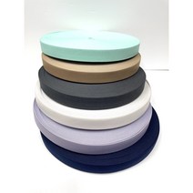 칼라 코메즈 스판 밴드 20mm 30마 부드러운 고무 밴드 허리 치마 고무줄 탄력 짱짱한 옷 고무줄 의류 제작 만들기, 아이보리금1