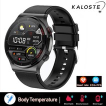 new laser treatment three high smart watch men ecg ppg heart rate blood pressure health tracker smar, 실리카겔 블랙