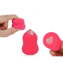 물방울 스펀지 퍼프 파데 똥퍼프 에어퍼프 메이크업스펀지 미니퍼프 퍼프종류 빅퍼프, 1개, 조롱박퍼프1P