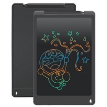 LCD 태블릿 85 인치 디지털 그리기 전자 필기 패드 메시지 그래픽 보드 스케치 잠금 선물, Rainbow black_CHINA
