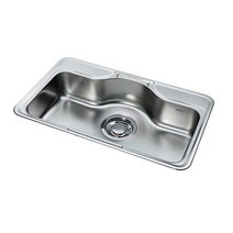 백조씽크 DS850 언더 싱크볼 850DS 배수구 기본 포함, 1개