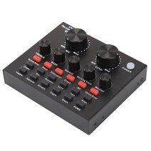 V8 오디오 외부 USB 헤드셋 마이크 웹 캐스트 휴대 전화 컴퓨터 PC 용 라이브 방송 사운드 카드, 협력사