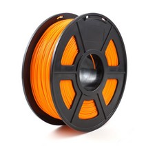 가정용3D프린터 저온 프린트 사무용 산업용 3D 프린터 필라멘트 PLA 1.75mm 1kg/2.2lbs 플라스틱 소모품, 02 Orange