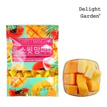 딜라잇가든 [딜라잇가든]냉동 스윗망파파 망고 파인애플 파파야 열대과일 믹스1kg x 10, 단품없음