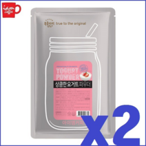 대상 상큼한 요거트 파우더 1kg x 2ea 딸기스무디 복음자리