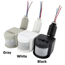 LED 모션 센서 220V 12V 동작감지 스위치 PIR 적외선, 블랙220v p5652, 본상품선택