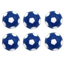 Royalways 6Pcs Foosball/축구 게임 테이블 축구 공 성인 어린이 실내 가족 스포츠 완구 게임-색상, 플라스틱, 블루
