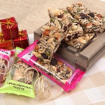 너트리 선물세트 수제 견과바 30개입 영양바, 없음