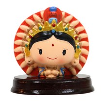 선우몰 보현&천수천안 귀여운 미니불상 문수보살 석가모니불 협시불 부처상 캐릭터 마블 인형, 천수천안