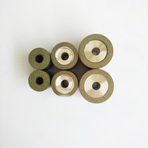 CBN 수지 본드 내부 그라인딩 휠 100% 질화 붕소 원형 스테인레스 고속 스틸 티타늄 합금, 07 D20 T20 H6