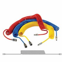 호스릴 코리아뉴매틱 우레탄코일호스 10x6.5 7.5m, 모델명및규격:10x6.5Ø/7.5m