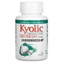 Kyolic 쿄릭 숙성 마늘 추출물 1000mg 60정, 1개