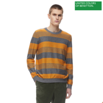 베네통 베네통 Multi-stripe sweater 0F_105WK1M57_912