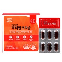 간에좋은 간 영양제 보호제 밀크씨슬 아연 엽산 60캡슐, 1개, 60정, 60정