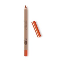 Kiko Milano 크리미 컬러 컴포트 립 라이너 24 | 오래 지속되는 펜슬 806113, Orange
