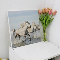 캔버스천데코사각액자30×30_성공의상징말그림2, 이미지2