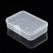 투명 플라스틱 보관함 미니케이스 수납함 9x6cm, 상세 참조