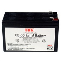RBC17 교체용 UBK호환배터리 BE700KR 배터리 BACK UPS ES700 전용, 1개