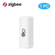 안전 tuya smart wifi zigbee 온도 및 습도 센서 실내 습도계 컨트롤러 모니터링 alexa google home, 지그비 1개