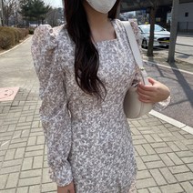 잇츠스타일 플라워 머메이드 롱원피스