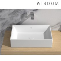 WD - 38118/탑볼세면기/액상아크릴/세면대/WISDOM/아이스톤/iStone/WD38118, 포함, 1개