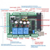 CNC컨트롤러 CNC 조각 기계 MACH3V2.1-L 보드 어댑터 4-axls 컨트롤러 액세서리, 한개옵션0