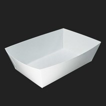 치킨 속지 트레이 HC 중 170x90x60mm 200개 무지 백색, 1개