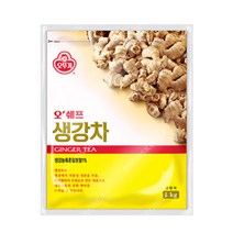오뚜기 오쉐프 생강차 1kg 1개 생강가루 자판기용 국산차, 1개입