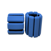 [발아령] INNOI 중량밴드 손목 발목아령 모래주머니 WHE500G, 블루, 500g