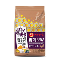 밥이보약 시니어용 활기찬 노후 고양이 사료, 4개