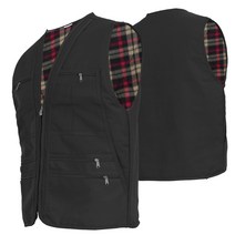 늑대와여우 국내제작 남성 겨울 작업복조끼 등산조끼 현장조끼 작업복상의 기모조끼 낚시조끼 단체복 빅사이즈 멀티포켓 다용도조끼