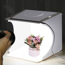 LED 포트부스 자연광조명 사진 뒷배경 셀프 촬영 배경천 촬영용 배경지 누끼, 포토박스B20Cm