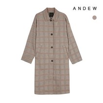 [앤듀] 여성)체크맥코트(O183CT510P)