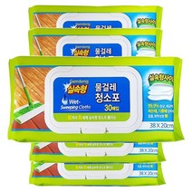 실속형 물걸레 청소포 99.9%항균(38x20cm) 30매 x5개, 5개
